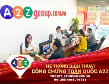 Dịch Thuật Công Chứng Tiếng Campuchia Tại A2Z Huyện Kim Động - Dịch Thuật A2Z: Kết Nối Đối Tác, Mở Rộng Thị Trường